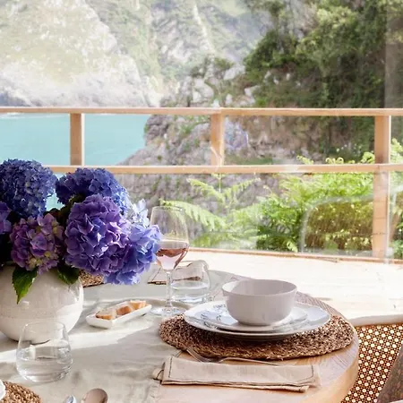Wishome - Exclusiva Con Piscina Al Borde Del Mar Con Vistas De Pelicula Pechon