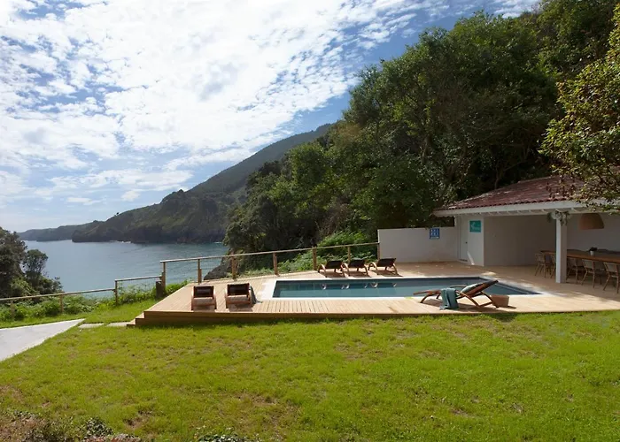 Wishome- Villa De Pelicula Sobre El Mar, Con Piscina Climatizada Privada Pechón