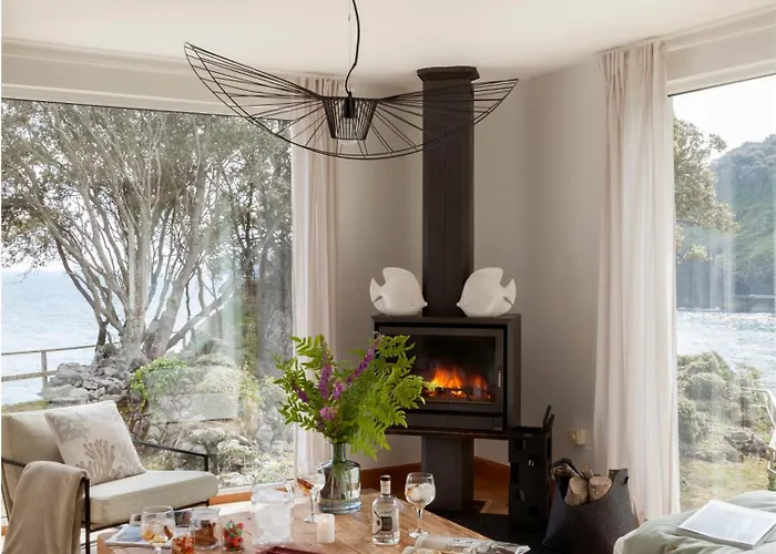 Wishome- Villa De Pelicula Sobre El Mar, Con Piscina Climatizada Privada * Pechón