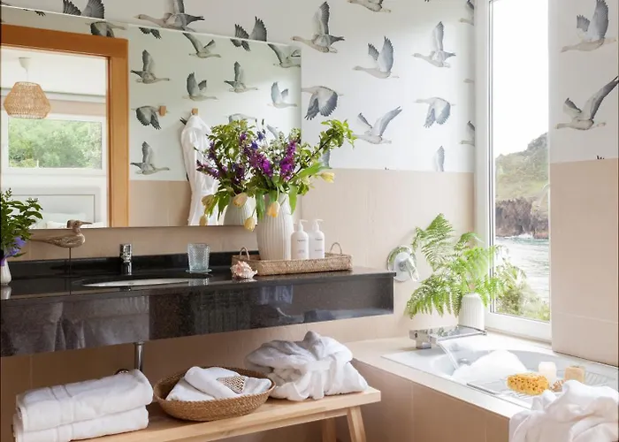 Wishome- Villa De Pelicula Sobre El Mar, Con Piscina Climatizada Privada Villa Pechón