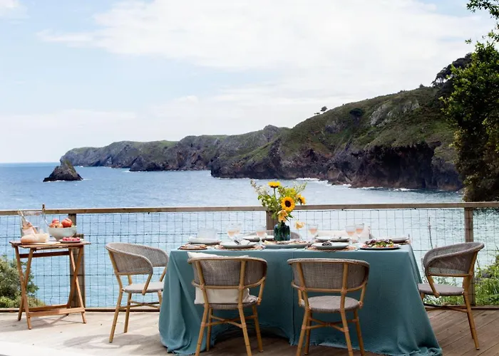 Wishome- Villa De Pelicula Sobre El Mar, Con Piscina Climatizada Privada Villa Pechón